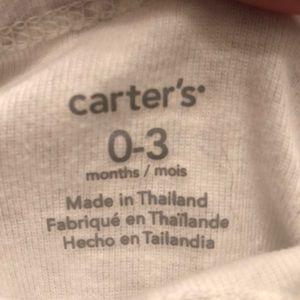 2 Carters Zip up swaddles